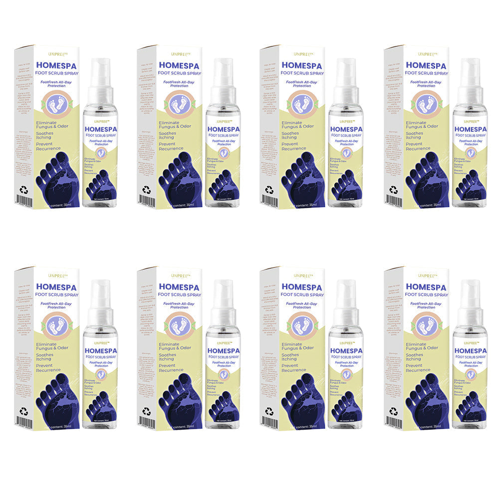 HomeSpa Foot Scrub Spray