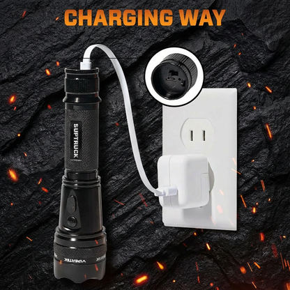 💥 2026 New Year Sale 60% OFF ️🔦 Voltaris 75M Stun Flashlight ⚡