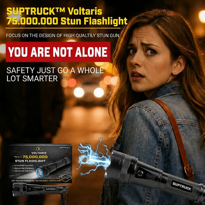 💥 2026 New Year Sale 60% OFF ️🔦 Voltaris 75M Stun Flashlight ⚡