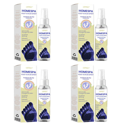HomeSpa Foot Scrub Spray