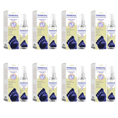 HomeSpa Foot Scrub Spray