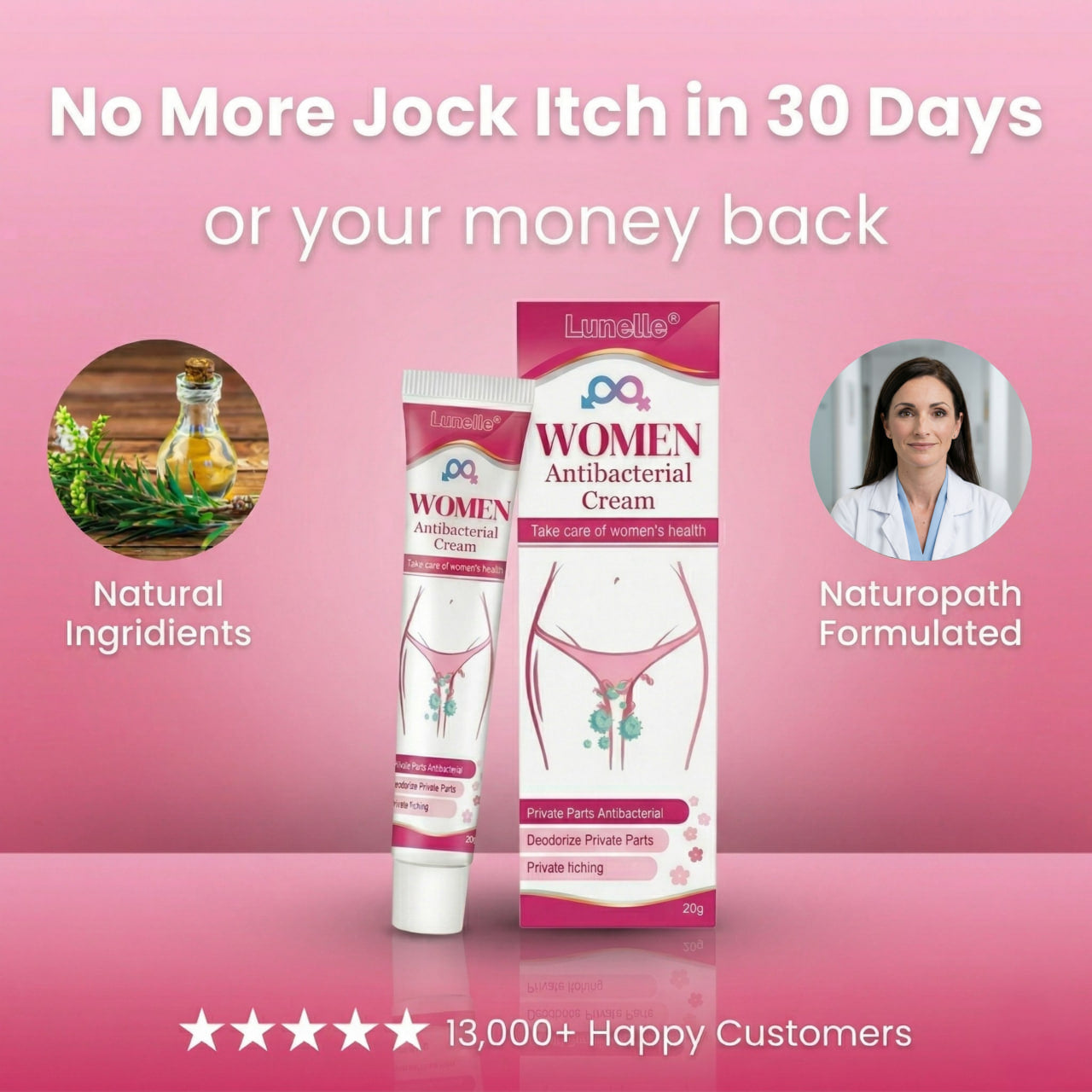 Lunelle® Women's Genital Relief Cream